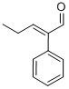 2-苯基-2-戊烯醛 结构式
