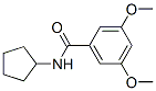 Benzamide, N-cyclopentyl-3,5-dimethoxy- (9CI) 结构式