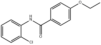 N-(2-chlorophenyl)-4-ethoxybenzamide 结构式