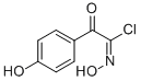 N,4-dihydroxy-alpha-oxobenzeneacetimidoyl chloride 结构式