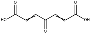 4-氧代庚基-2,5-二羧酸 结构式