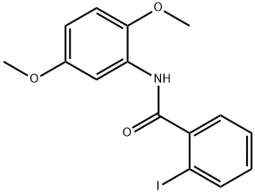 N-(2,5-dimethoxyphenyl)-2-iodobenzamide 结构式