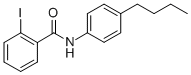 N-(4-butylphenyl)-2-iodobenzamide 结构式