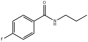 4-氟-N-N-丙基苯甲酰胺 结构式