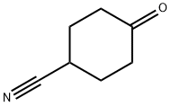 4-氧代环己烷甲腈 结构式