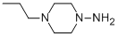 4-PROPYL-PIPERAZIN-1-YLAMINE 结构式