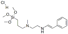 乙烯基苄基氨乙基氨丙基三甲氧基硅烷盐酸盐 结构式