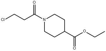 Ethyl1-(3-chloropropanoyl)piperidine-4-carboxylate