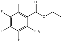 Benzoic acid, 2-aMino-3,4,5,6-tetrafluoro-, ethyl ester 结构式