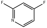 2,4-二氟吡啶 结构式