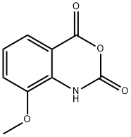 3-甲氧基靛红酸酐 结构式