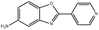 2-吡啶-4-基-苯并恶唑-5-基胺 结构式