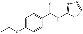 Benzamide, 4-ethoxy-N-1,3,4-thiadiazol-2-yl- (9CI) 结构式