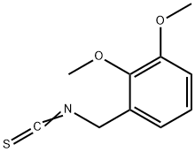 2,3-二甲氧基苄基异硫氰酸酯 结构式