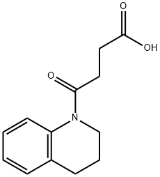 4-(3,4-二氢喹啉-1(2H)-基)-4-氧代丁酸 结构式