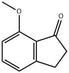 7-甲氧基-1-茚满酮 结构式