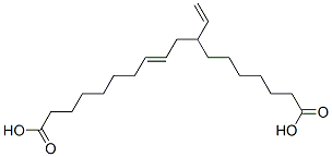 8-乙烯基-10-十八碳烯二酸 结构式