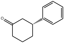 (R)-3-苯基环己酮 结构式