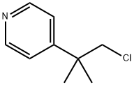 Pyridine, 4-(2-chloro-1,1-dimethylethyl)- (9CI) 结构式