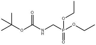 Diethyl (BOC-aminomethyl)phosphonate 结构式