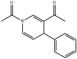 1,3-diacetyl-1,4-dihydro-4-phenylpyridine 结构式