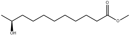 (+)-10-Hydroxyundecanoic acid methyl ester 结构式