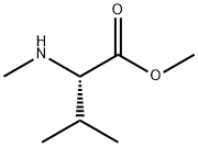 N-甲基-L-缬氨酸甲酯 结构式