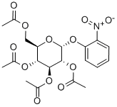 2'-NITROPHENYL TETRA-O-ACETYL-A-D-GLUCOPYRANOSIDE 结构式