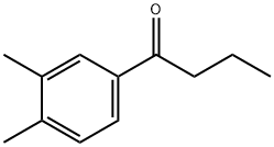 1-(3,4-二甲基苯基)丁-1-酮 结构式