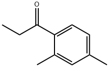 1-(2,4-二甲基苯基)丙烷-1-酮 结构式