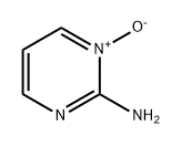 2-AMINOPYRIMIDINE N-OXIDE 结构式