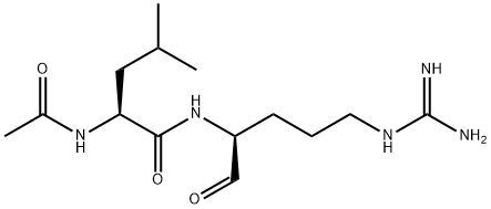 乙酰-L-L-亮氨酰 -L-精氨醛 结构式