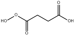 monoperoxysuccinic acid  结构式