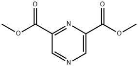 吡嗪-2,6-二羧酸二甲酯 结构式