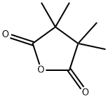 3,3,4,4-tetramethyloxolane-2,5-dione 结构式