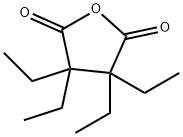 3,3,4,4-tetraethyloxolane-2,5-dione 结构式