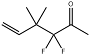 5-Hexen-2-one,  3,3-difluoro-4,4-dimethyl- 结构式