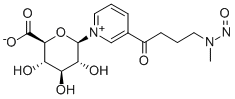 4-(Methylnitrosamino)-1-(3-pyridyl)-1-butanone N-b-D-Glucuronide