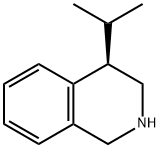 Isoquinoline, 1,2,3,4-tetrahydro-4-(1-methylethyl)-, (4R)- (9CI) 结构式