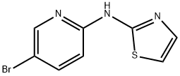 5-溴-N-2-噻唑-2-吡啶胺 结构式