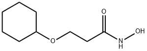 Propanamide, 3-(cyclohexyloxy)-N-hydroxy- (9CI) 结构式