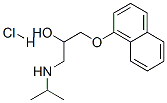 盐酸普萘洛尔 结构式