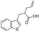 alpha-allylbenzo[b]thiophene-3-propionic acid 结构式