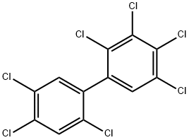 2,2′,3,4,4′,5,5′-七氯联苯 结构式