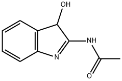 Acetamide,  N-(3-hydroxy-3H-indol-2-yl)- 结构式