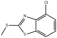 Benzothiazole, 4-chloro-2-(methylthio)- (7CI,8CI,9CI) 结构式