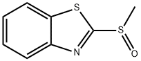 Benzothiazole, 2-(methylsulfinyl)- (7CI,8CI,9CI) 结构式