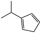 2-Isopropyl-1,3-cyclopentadiene 结构式