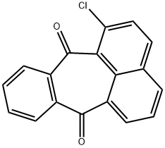 1-chloropleiadene-7,12-dione 结构式