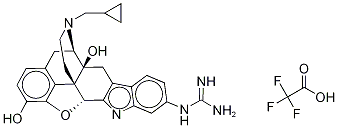 6'-Guanidinonaltrindole Ditrifluoroacetate 结构式